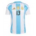 Argentinien Cristian Romero #13 Fußballbekleidung Heimtrikot Copa America 2024 Kurzarm